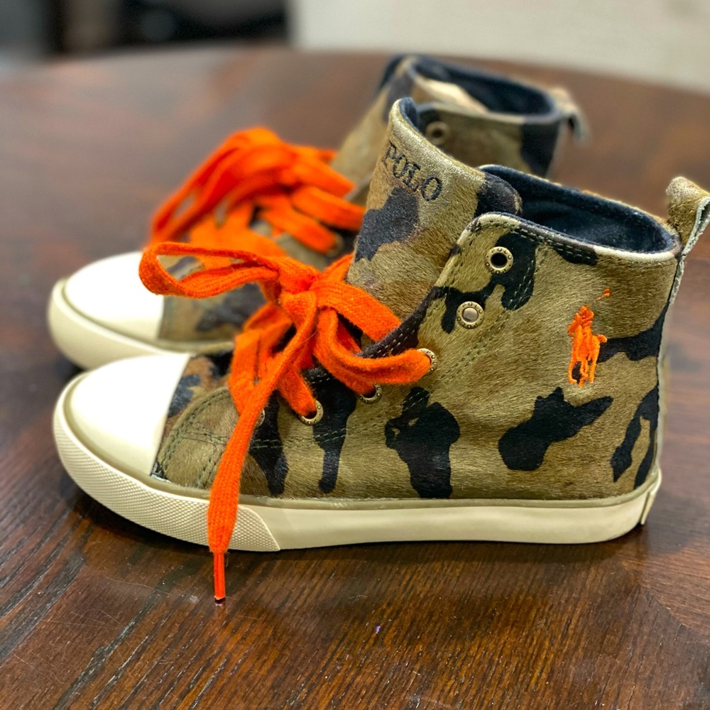 New- Polo by Ralph Lauren Camouflage sneakers